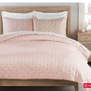 Pottery Barn Tincel Quilt set - quilt and shams